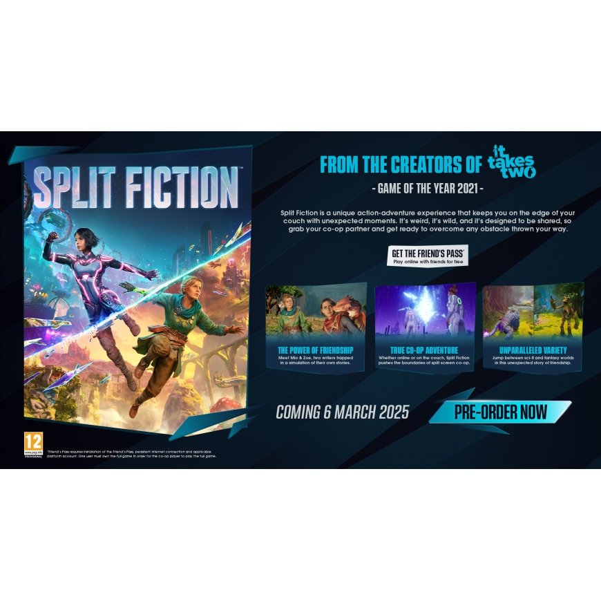 Electronic Arts Split Fiction (XSX) Standard Mitmekeelne Xbox Series X – 2