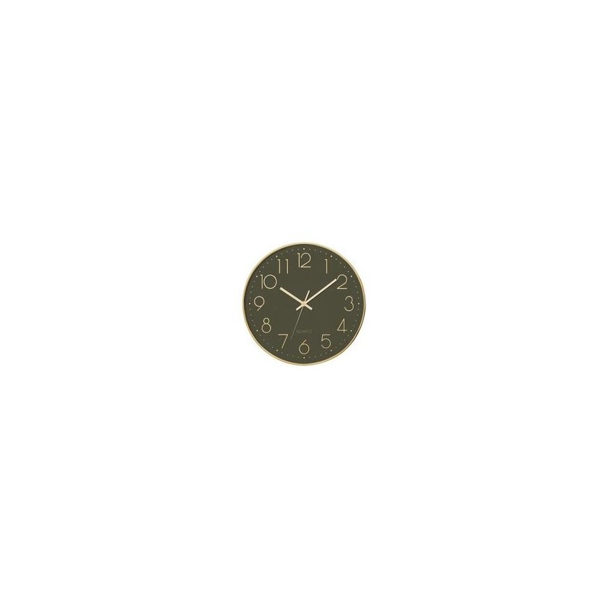 Atmosphera seinakell laste toas, vaikne mehhanism, roheline, Ø 30 cm