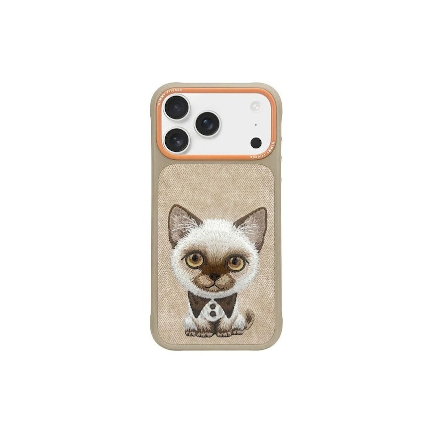 Nimmy Suurte Silmade Lehm 2.0 Kassi Kott iPhone 17 Pro Beez – 2
