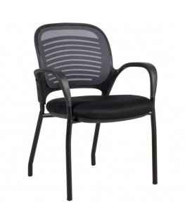 Home4you Torino Upholstered seat Mesh backrest