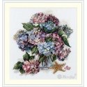 Andriana Beldizart Cross Stitch Kit "Waterfall Temple" SANV-39 Andriana Beldizart Cross Stitch Kit "Waterfall Temple" SANV-39