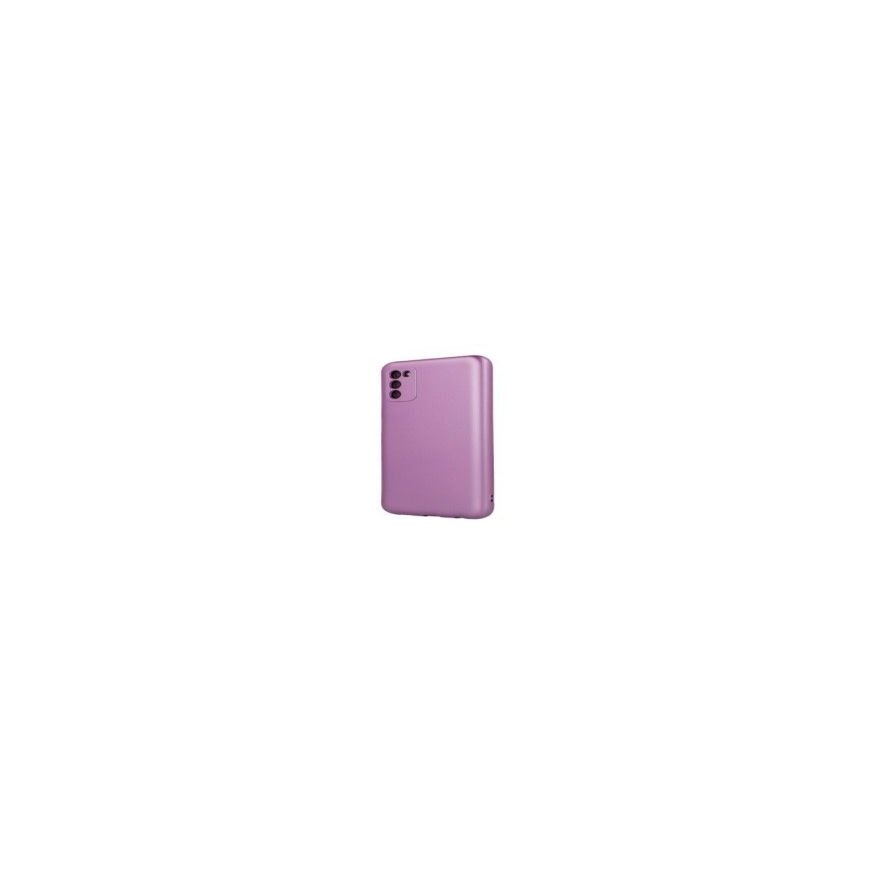 Samsung Galaxy A14 4G / A14 5G Metallinen kuori Violetti