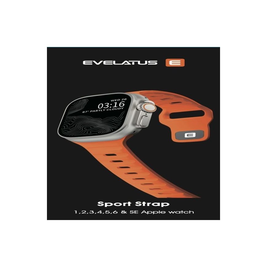 Vaata 38/40/41 Sport Silikoonist Rihm Oranž
