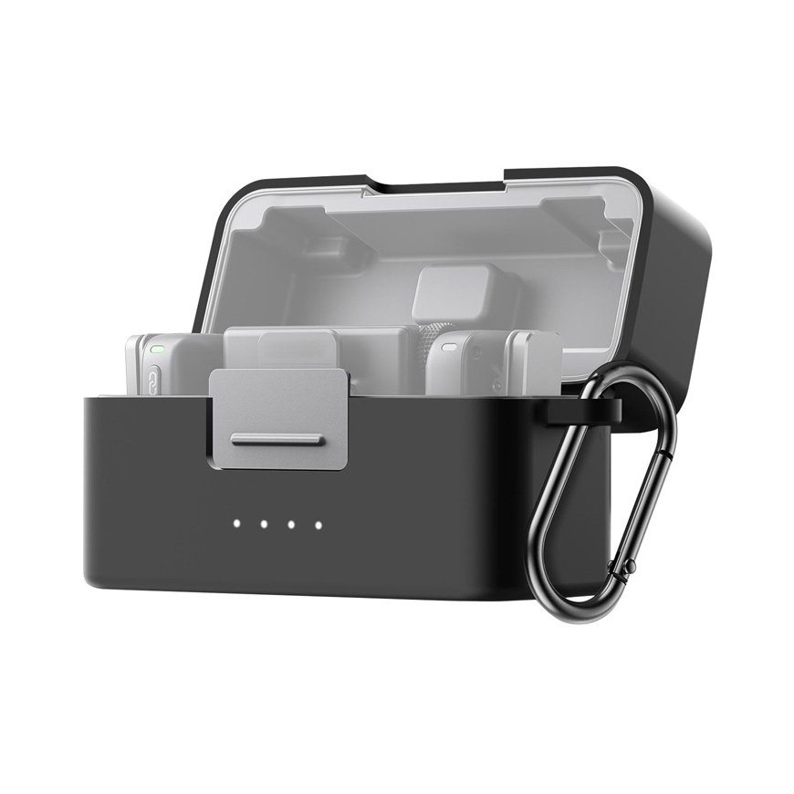 Puluz-suojakotelo DJI Mic Mini:lle (musta)