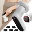Media-Tech ANTICELLI MASSAGER – Wireless anti-cellulite massager with infrared heating function, 5 massage heads, 6 speed levels