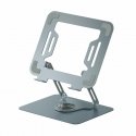 Universal L25-C Holder 360 Laptop Stand L25-CHLS Aluminium Silver