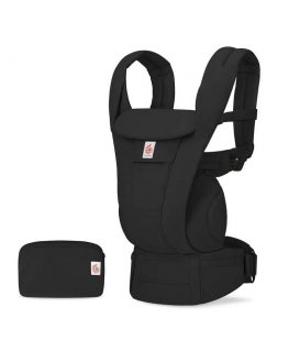 Ergobaby Omni Deluxe Cotton Baby Carrier, Onyx Black