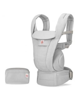 Ergobaby Omni Deluxe puuvillane kantoreppu, Pearl Grey