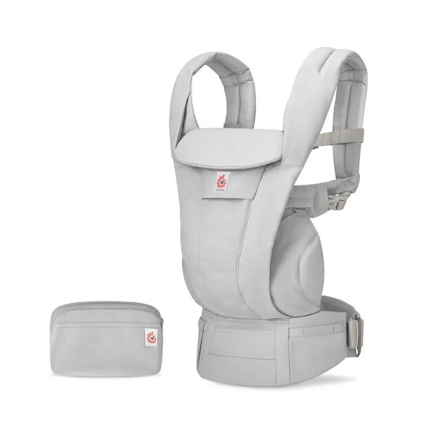 Ergobaby Omni Deluxe kokvilnas kantoreppu, pērļu
