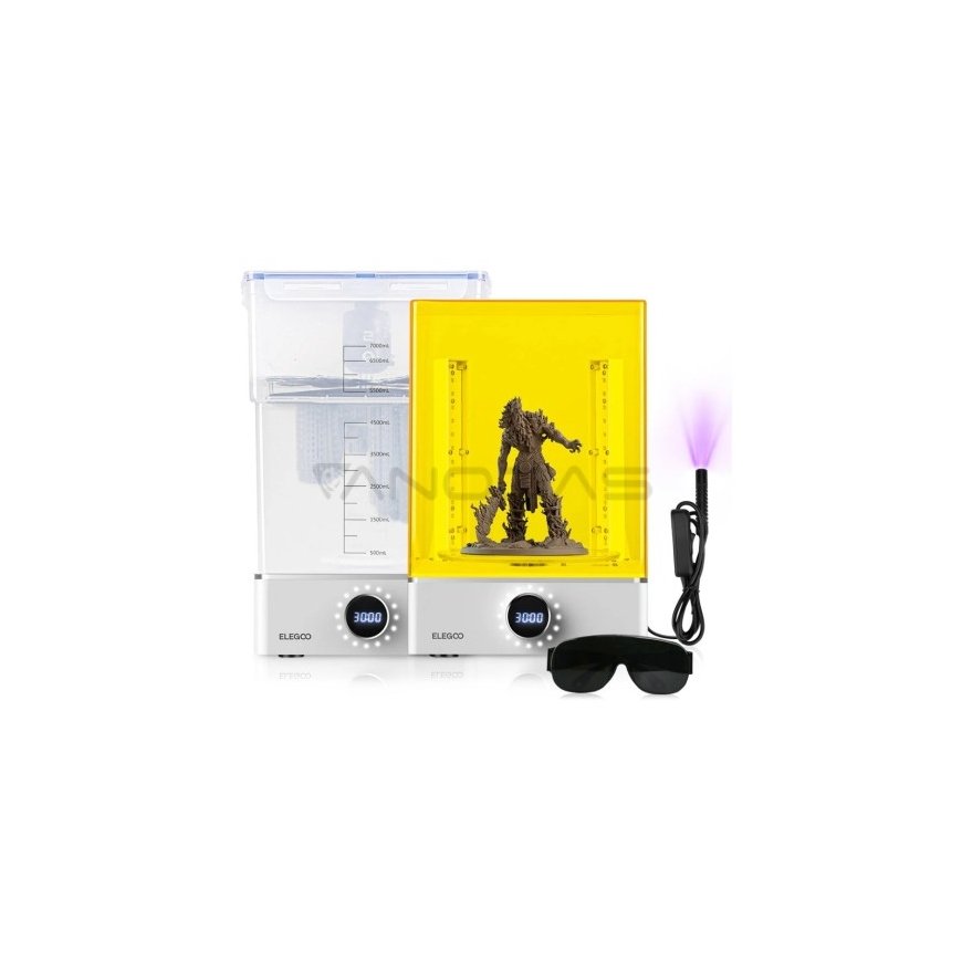 Device set for washing and drying prints – Elegoo Mercury XS Bundle