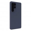 Samsung Galaxy S25 Ultra Premium Magnētiska Mīksta Taustes Silikona Vāciņš Tumši Zils Samsung Galaxy S25 Ultra Premium Magnētiska Mīksta Taustes Silikona Vāciņš Tumši Zils