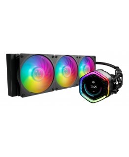 Cooler Master MasterLiquid 360 ION Procesors Universāls šķidruma dzesētājs 12 cm Melns 1 pcs