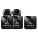 Puluz Bevielis digitaalinen kaksoismikrofoni, kiinnitettävä, OTG USB Type-C, Lightning Puluz Bevielis digitaalinen kaksoismikrofoni, kiinnitettävä, OTG USB Type-C, Lightning