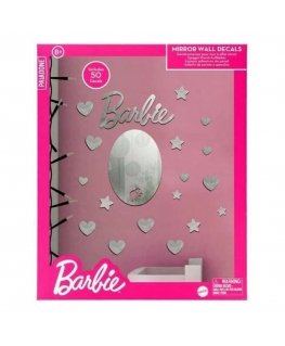 Paladone Barbie peegel seina kleebised