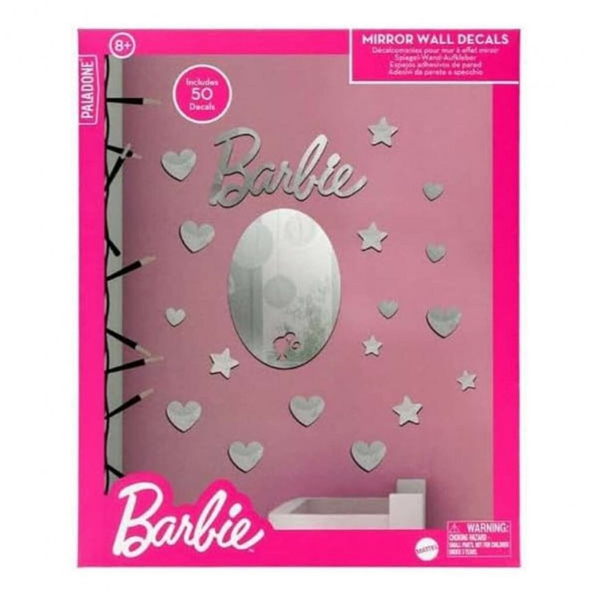 Paladone Barbie Mirror Wall Decals