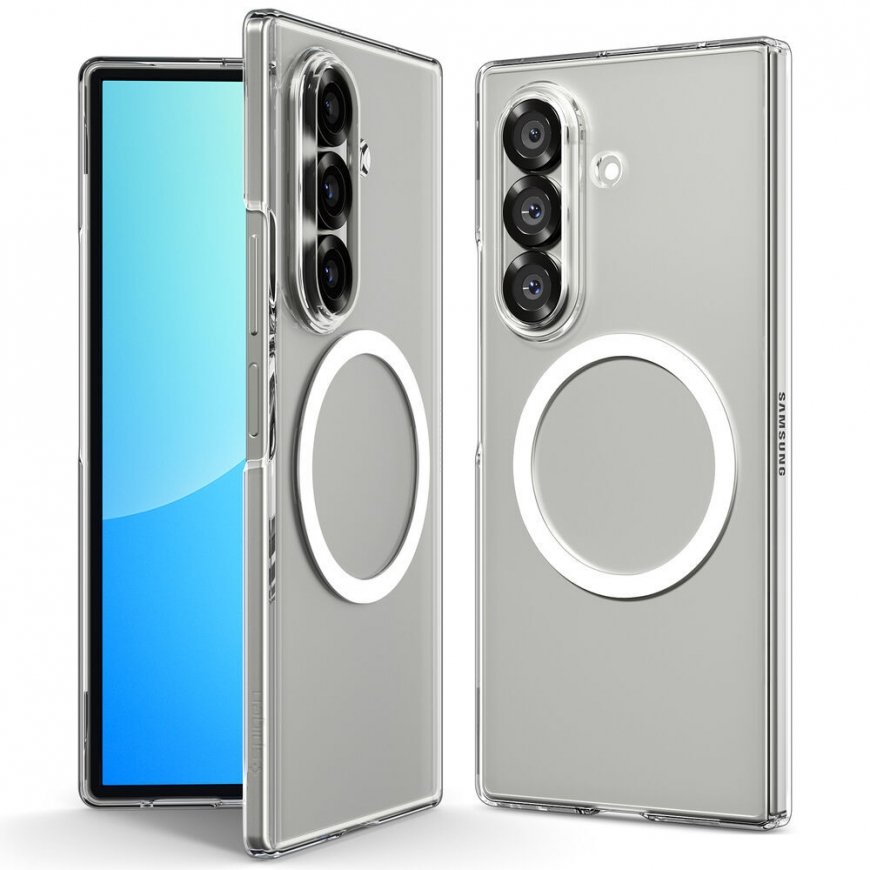 Spigen Air Skin (MagFit) mobilo telefonu apvalks 20,3 cm (8") Aploksne Caurspīdīgs, Balts