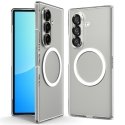 Spigen Air Skin (MagFit) mobilo telefonu apvalks 20,3 cm (8") Aploksne Caurspīdīgs, Balts