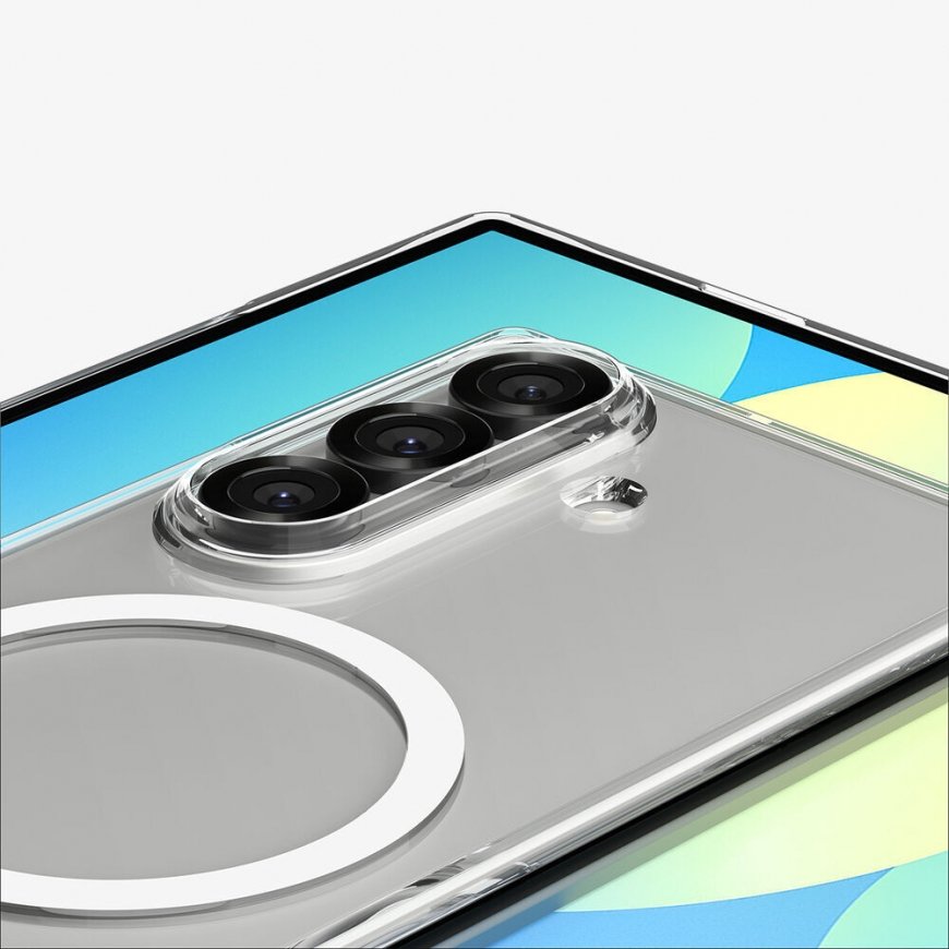Spigen Air Skin (MagFit) matkapuhelimen suojakotelo 20,3 cm (8") Suojus Läpinäkyvä, Valkoinen – 2