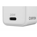 Canyon charger CU20C GaN 20W 1xPD EU White Canyon charger CU20C GaN 20W 1xPD EU White