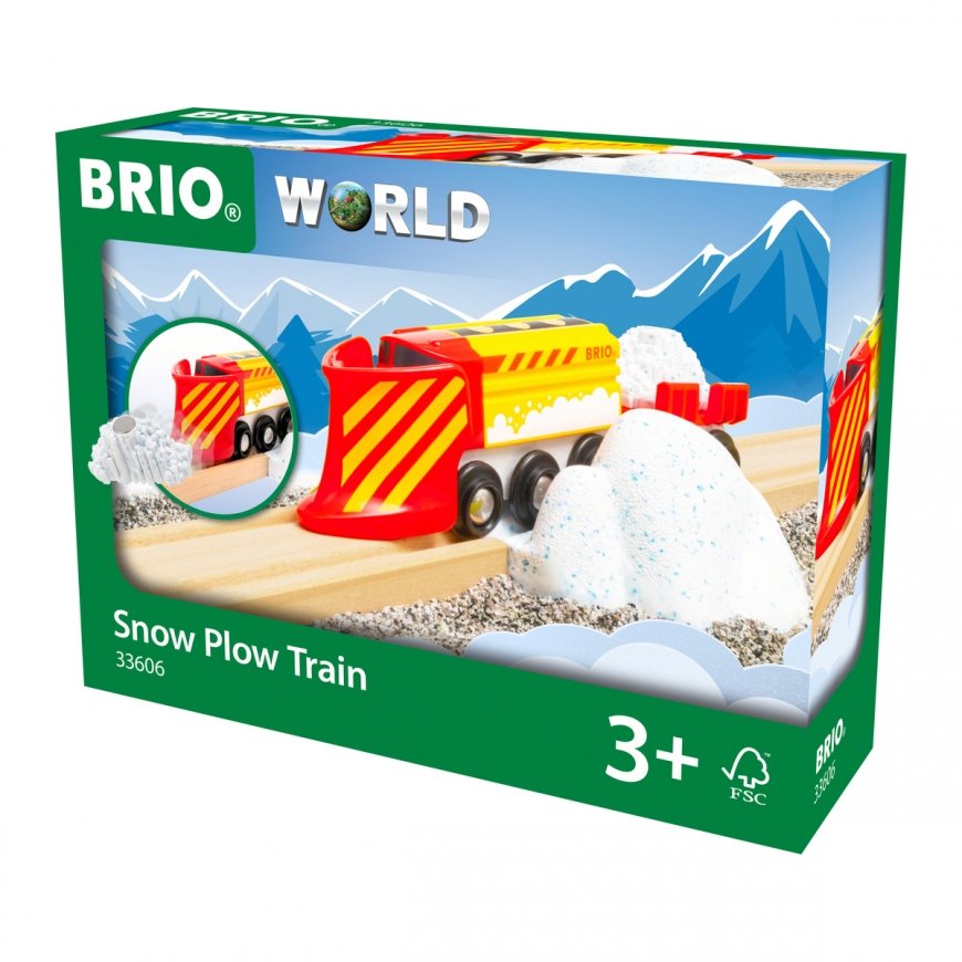 BRIO Schneeräum-Zug