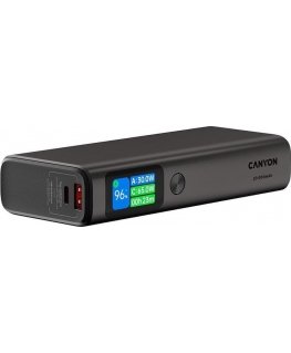 Power bank Canyon 20000mAh 130W TFT, Dark Grey