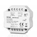 V1-H контроллер для светодиодных лент, 12-48V, 1x 8A, Push-Dimm V1-H контроллер для светодиодных лент, 12-48V, 1x 8A, Push-Dimm