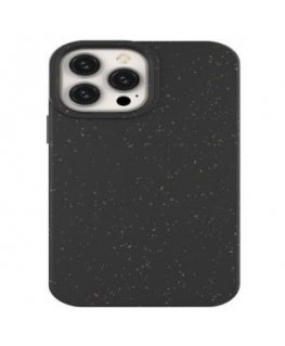 Apple iPhone 14 Pro Max silikoonist biolagunev kate must
