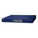 PLANET GSW-1601 verkkokytkin Hallitsematon Gigabit Ethernet (10/100/1000) 1U Sininen PLANET GSW-1601 verkkokytkin Hallitsematon Gigabit Ethernet (10/100/1000) 1U Sininen
