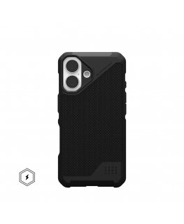 Urban Armor Gear Metropolis LT mobilo telefonu apvalks 15,5 cm (6.1") Aploksne Melns