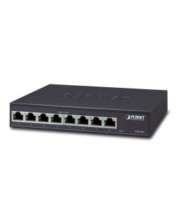 PLANET GSD-805 Unmanaged Gigabit Ethernet (10/100/1000) Black