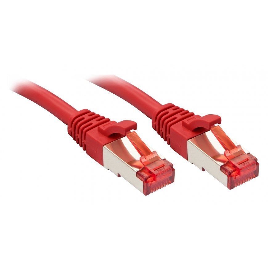 Lindy RJ-45 Cat.6 S/FTP 7.5m tīkla kabelis Sarkans 7,5 m Cat6 S/FTP (S-STP)