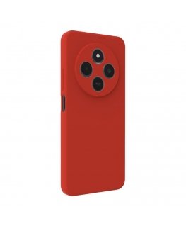 Xiaomi Redmi 14C 4G/ 14C 5G / Redmi A4 / POCO C75 Premium Pehmeä Kosketus Silikoni Kuori Punainen