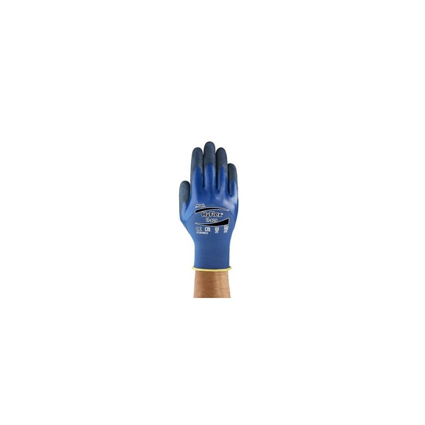 Ansell HyFlex® 11-925 double nitrile coated protective gloves, size 11 – 2