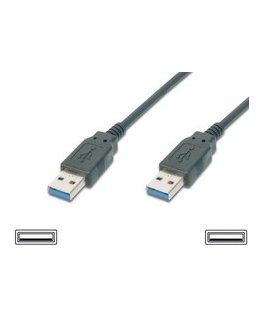 USB kaabel PremiumCord USB-A - USB-A 2 m Must (ku3aa2bk)