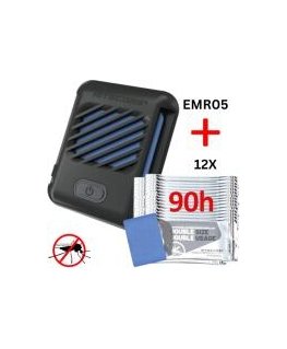 Nitecore EMR06 kannettava elektroninen monitoiminen hyönteiskarkotin, jossa on sisäänrakennettu 1800 mAh akku