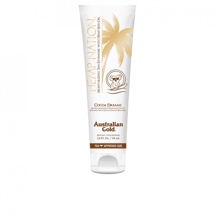 Australian Gold HEMP NATION COCOA moisturizer tan extend 83 ml