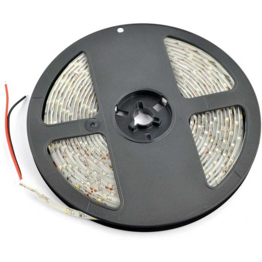 OEM LED strip SMD3528 IP65 4.8W, 60 diodes/m, 8mm, cold color - 5m