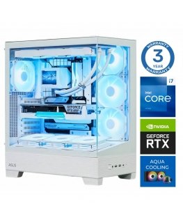 INTOP AQUA i7-14700F 64GB DDR5 1TB SSD M.2 NVME+2TB RTX5080 16GB no-OS