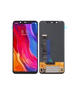 Ekranas LCD Xiaomi Mi 8 (juodas) ORG