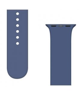 Strap APS Silicone Watch Band Ultra / 8/7/6/5/4/3/2 / SE (45/44 / 42mm) Strap Watchband Blue