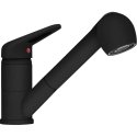 Franke Novara Plus sink mixer, with pull-out spray, black matte Franke Novara Plus sink mixer, with pull-out spray, black matte