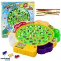 Lean Toys -peli "Kalastus" pyörivällä järvellä ja 5 onkivavalla