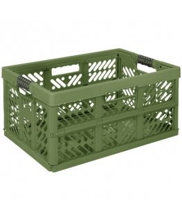 Keeeper Käännettävä laatikko, nostokyky jopa 50 kg, Ben 54x37x28cm, 45L oliivinvihreä