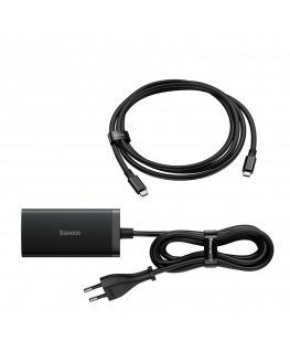 Baseus CCGP110201 maitinimo adapteris / inverteris Vidaus 100 W Juoda
