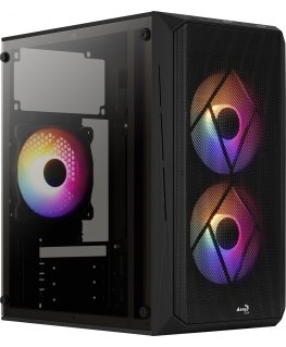 Aerocool CS107V2 tietokonekotelo Mini Tower musta