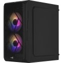 Aerocool CS107V2 datoru korpuss & statnis Mini Tower Melns Aerocool CS107V2 datoru korpuss & statnis Mini Tower Melns