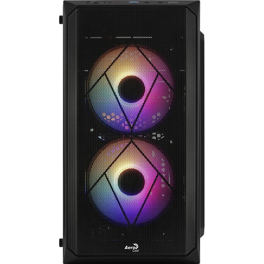 Aerocool CS107V2 datoru korpuss & statnis Mini Tower Melns – 4