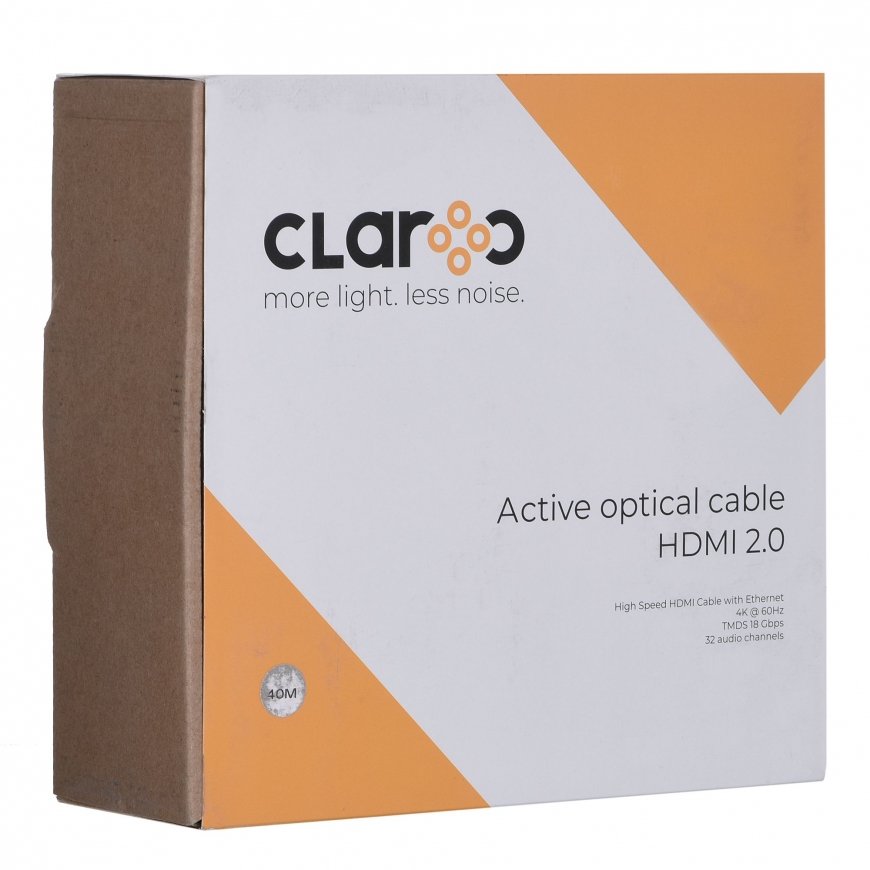 Claroc C-TECH DisplayPort 1.4 -kaapeli, 8k@60Hz, M/M, 2m – 2