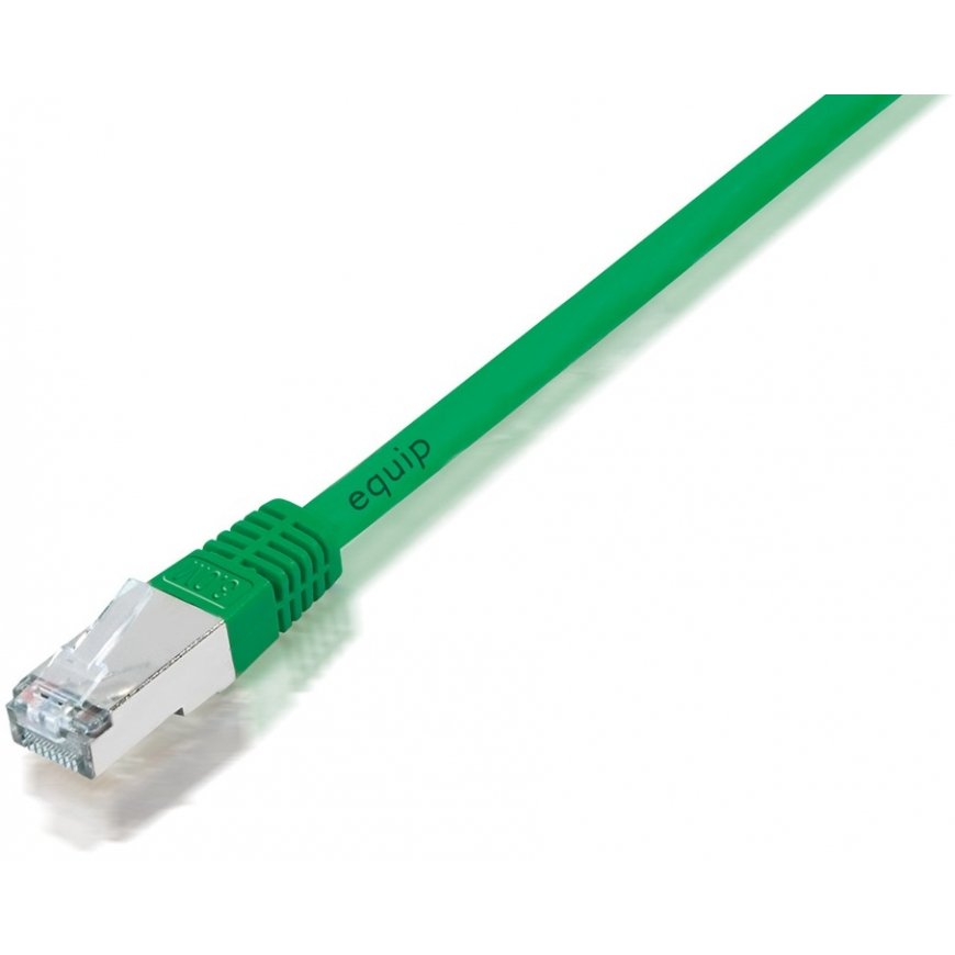 Equip Cat.5e F/UTP Patch Cable, 3.0m , Green