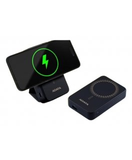 ADATA PR100-12BK akku- ja paristolaturi Litium polymeeri (LiPo) 10000 mAh Langaton lataaminen musta